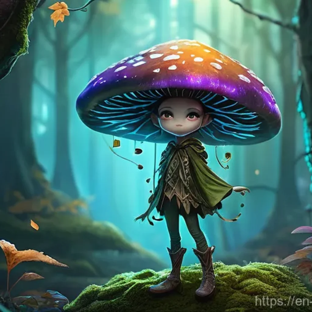 캐릭터디자이너로서의 커리어 성장 전략 - **A Whimsical Forest Guardian Sprite:** A highly stylized and expressive forest sprite, gender-neutr...