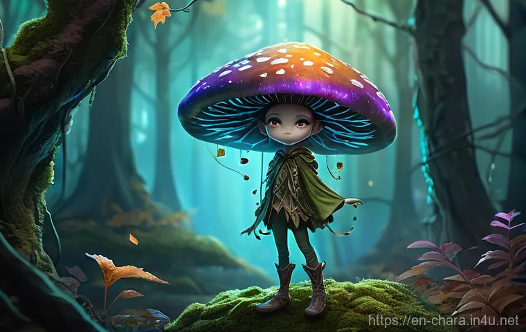 캐릭터디자이너로서의 커리어 성장 전략 - **A Whimsical Forest Guardian Sprite:** A highly stylized and expressive forest sprite, gender-neutr...