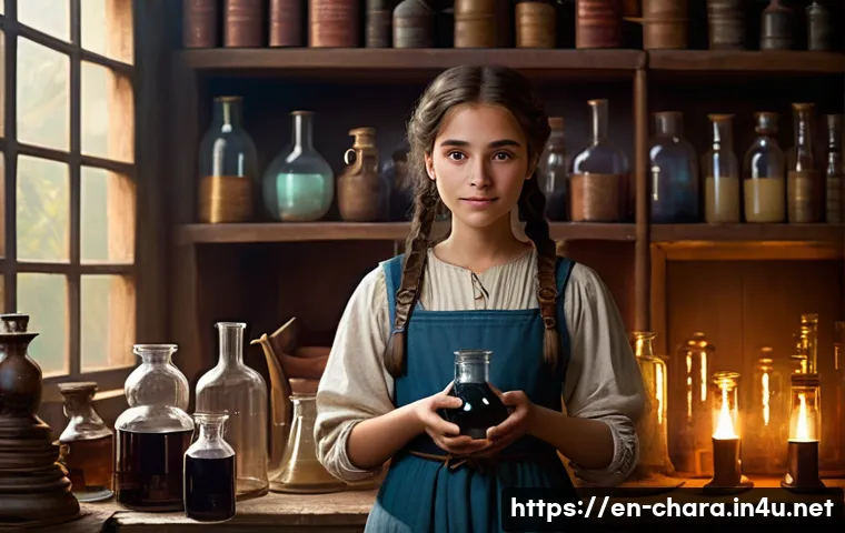 캐릭터디자인 자격증 필수 과목 심화 학습 - **Prompt: "The Alchemist's Apprentice"**
    A young, enthusiastic female alchemist's apprentice, ap...