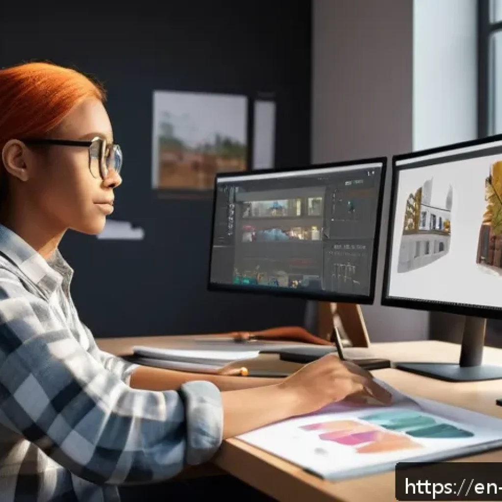 캐릭터디자인 자격증 취득 후 첫 직장 선택 - A dynamic animation studio workspace scene showing a diverse team of character designers and animato...